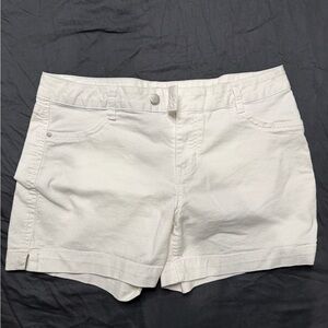 d. jeans White Denim Jean Shorts